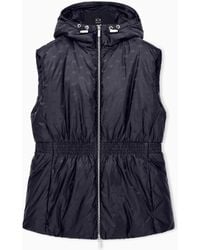 ARMANI EXCHANGE - Sleeveless Jacket - Lyst
