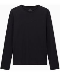 ARMANI EXCHANGE - Long-Sleeve T-Shirt - Lyst