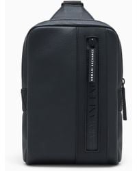 ARMANI EXCHANGE - Rucksack Aus Glattem Material Mit Reißverschluss - Lyst