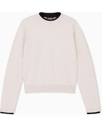 ARMANI EXCHANGE - Regular Fit Pullover Knitted Viscose And Cashmere - Lyst