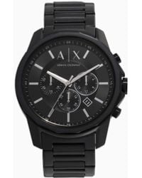 ARMANI EXCHANGE - Chronograph Stainless Steel Watch - Lyst