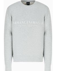Armani Exchange - Milano New York Crew Neck Sweatshirt - Lyst