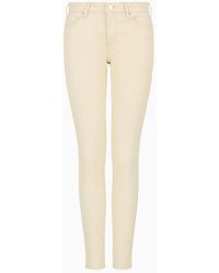 Armani Exchange - J01 Super Skinny Jeans In Comfort Cotton Denim - Lyst