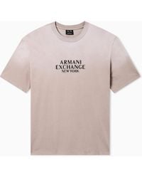 ARMANI EXCHANGE - Regular Fit T-Shirt - Lyst