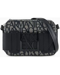 Armani Exchange - Camera Case Bag With Contrasting Detail - Lyst