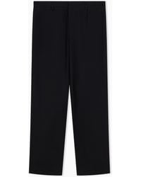 ARMANI EXCHANGE - Regular Fit Trousers - Lyst