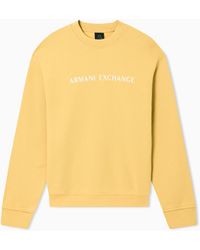 ARMANI EXCHANGE - Regular Fit Polo Shirt With Zip And Contrasting Bands - Lyst