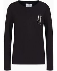 Armani Exchange - Long-sleeved T-shirt - Lyst