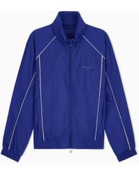ARMANI EXCHANGE - Lightweight Technical Nylon Blouson With A Matte Finish - Lyst