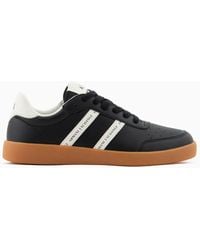 Armani Exchange - Sneakers With Contrasting Side Bands - Lyst