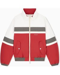 ARMANI EXCHANGE - Regular Fit Blouson Jacket - Lyst