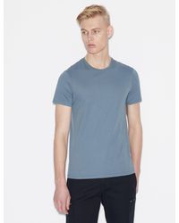 armani exchange pima cotton tee