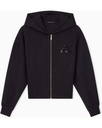 ARMANI EXCHANGE - Sweatshirt Stretch Viscose Scuba - Lyst