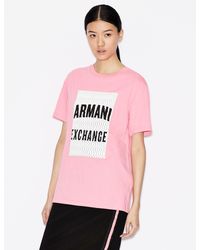 armani exchange girl shirts