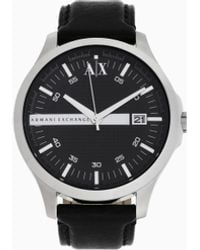 ARMANI EXCHANGE - Reloj De Tres Agujas Con Correa De Piel - Lyst
