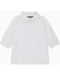 ARMANI EXCHANGE - Polo Aus Piquet Mit Stretch Essential Logo Signature - Lyst