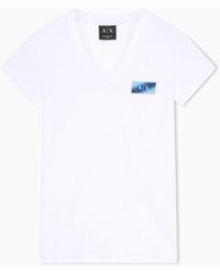 ARMANI EXCHANGE - Slim-Fit T-Shirt - Lyst