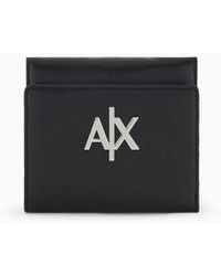 Armani Exchange - Card Holder With Logo - Lyst