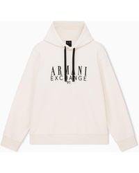 ARMANI EXCHANGE - Hooded Sweatshirt - Lyst