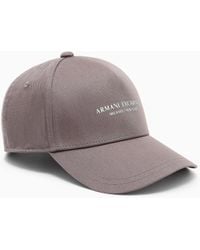 ARMANI EXCHANGE - Gorra Con Visera Y Logotipo De Nueva York - Lyst