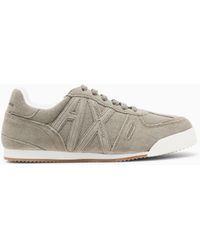 ARMANI EXCHANGE - Technical Fabric Sneakers - Lyst