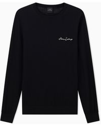 ARMANI EXCHANGE - Crew Neck Sweater - Lyst