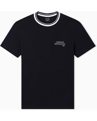 ARMANI EXCHANGE - Regular Fit Cotton T-Shirt - Lyst