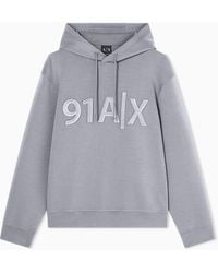 ARMANI EXCHANGE - Cotton Hoodie - Lyst
