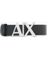 ARMANI EXCHANGE - Leather Bel - Lyst