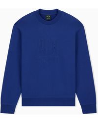 ARMANI EXCHANGE - Sweatshirt Mit Regular Fit Aus Baumwoll-French-Terry - Lyst