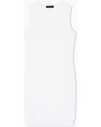 ARMANI EXCHANGE - Vestido Tubo Con Logotipo Integral - Lyst