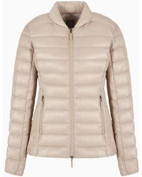 Armani Exchange - Down Jacket With Ultra Light Padding - Lyst