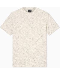 ARMANI EXCHANGE - Regular Fit Cotton T-Shirt - Lyst