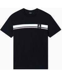 ARMANI EXCHANGE - Regular Fit Cotton T-Shirt - Lyst