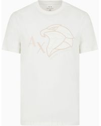 Armani Exchange - Regular Fit Cotton T-shirt - Lyst