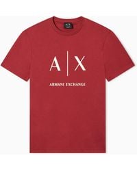 ARMANI EXCHANGE - Slim Fit T-Shirt Essential Cotton Jersey - Lyst