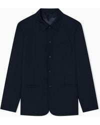 ARMANI EXCHANGE - Single-Breasted Two-Button Jacket - Lyst