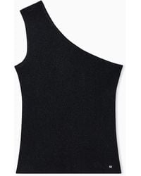 ARMANI EXCHANGE - One-Shoulder Top - Lyst