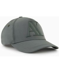 Armani Exchange - Rubberised Logo Baseball Cap - Lyst