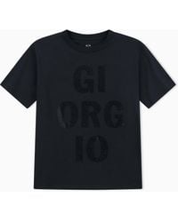 ARMANI EXCHANGE - Camisetas Relajadas - Lyst