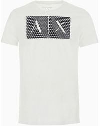 Armani Exchange - Slim Fit Logo Cotton T-shirt - Lyst