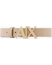 ARMANI EXCHANGE - Leather Bel - Lyst
