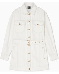 ARMANI EXCHANGE - Rigid Denim Jacket - Lyst