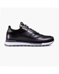 Armos - Patina Leather Sneaker - Lyst