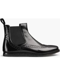 Armos - Patent Leather Chelsea Boot - Lyst