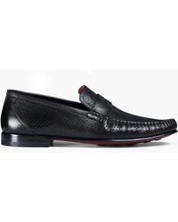 Armos - Perforated Penny Loafer - Lyst