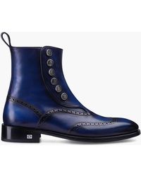 Armos - Leather Brogue Boot - Lyst