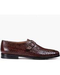 Armos - Ostrich Leather Monk Strap - Lyst