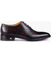 Armos - Wine Leather Oxford Lace-Up - Lyst