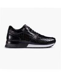 Armos - Croc-Embossed Leather Sneaker - Lyst